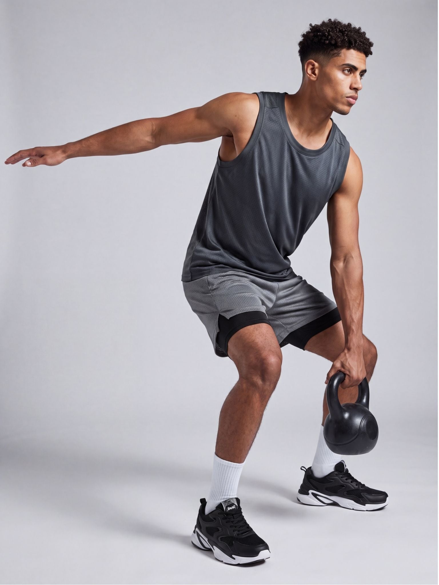 Set Đồ Nam RUNPOW Airflow Mesh Jersey