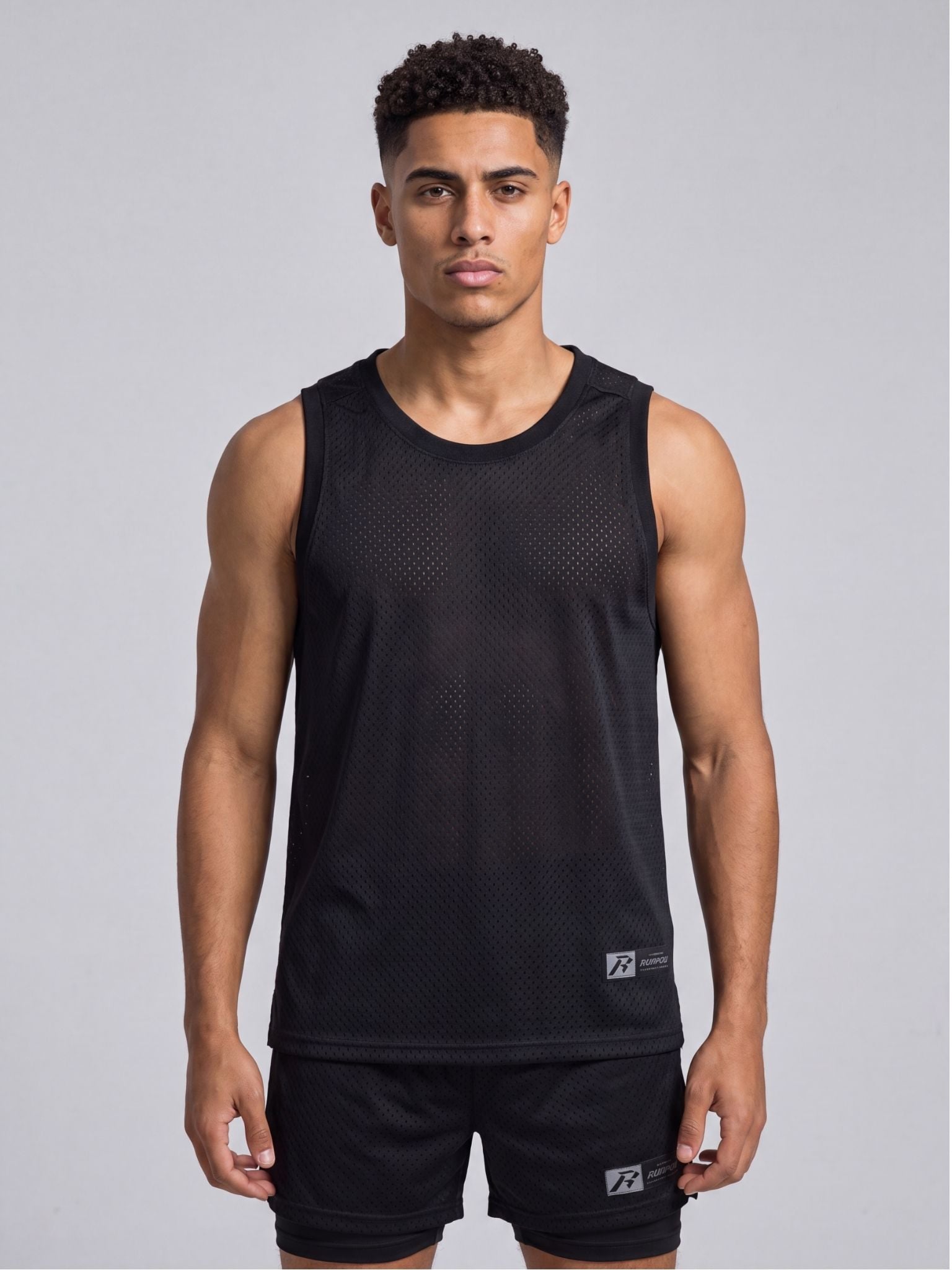 Set Đồ Nam RUNPOW Airflow Mesh Jersey