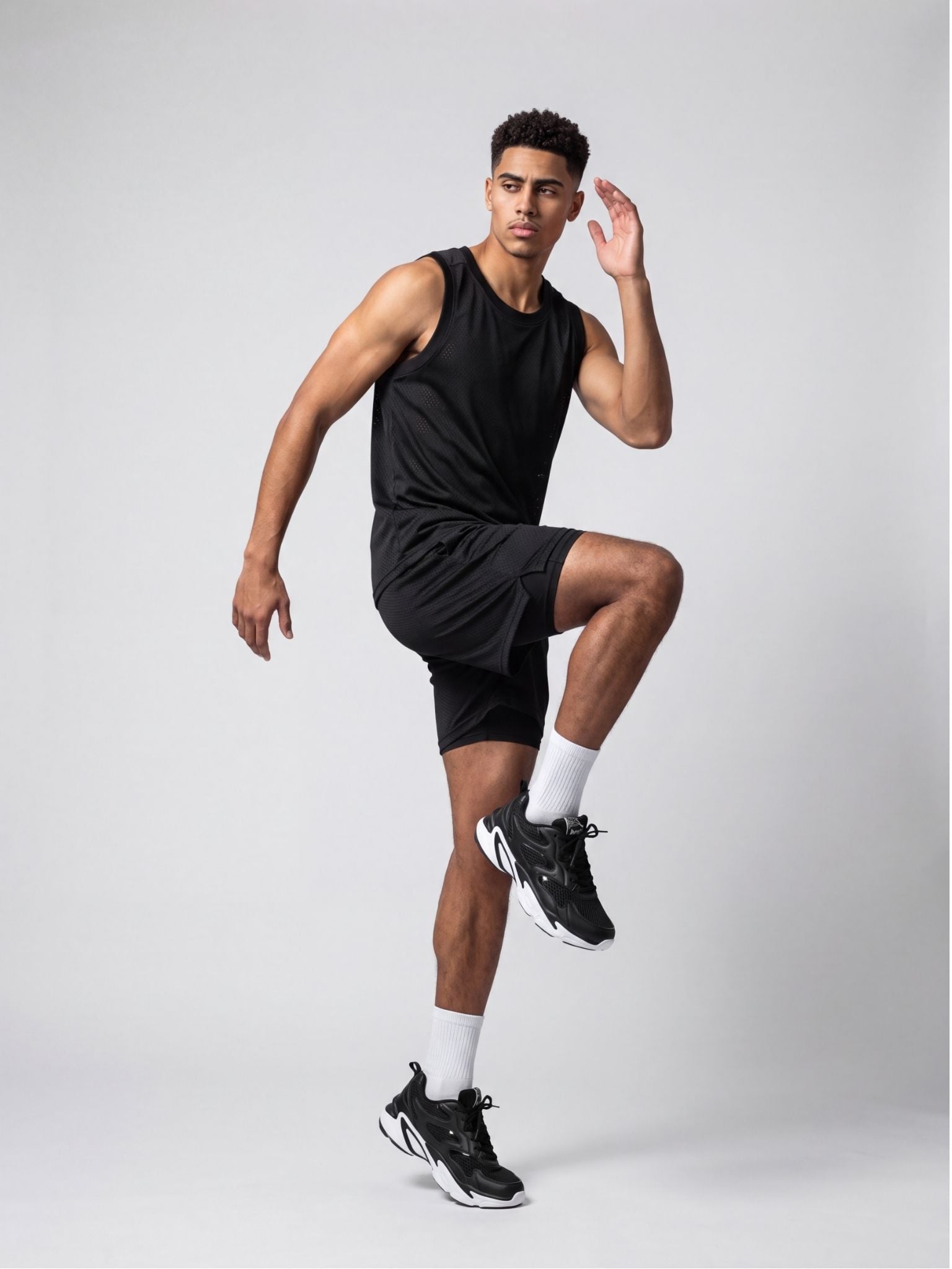 Set Đồ Nam RUNPOW Airflow Mesh Jersey