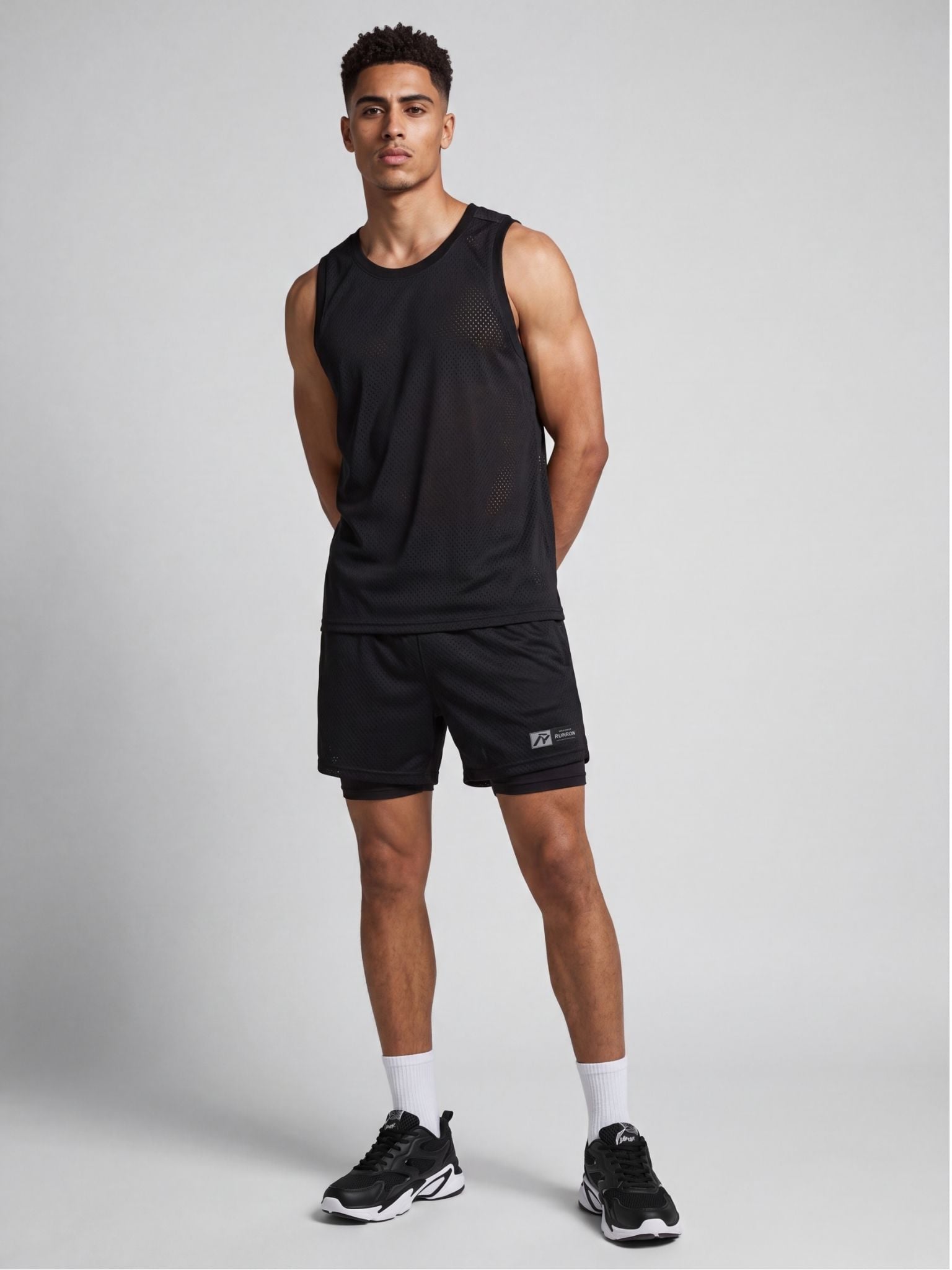 Set Đồ Nam RUNPOW Airflow Mesh Jersey