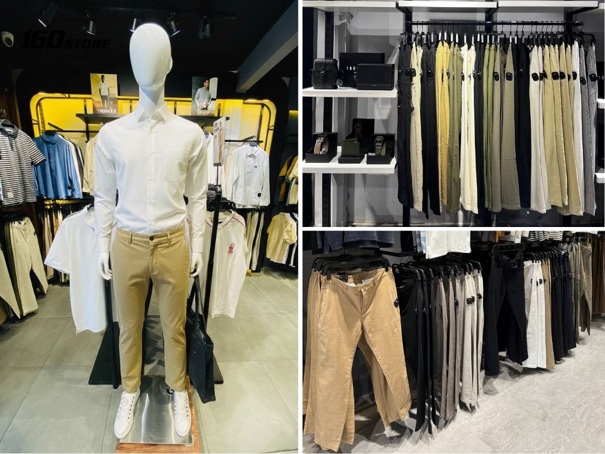 Shop quần kaki nam đẹp 160STORE