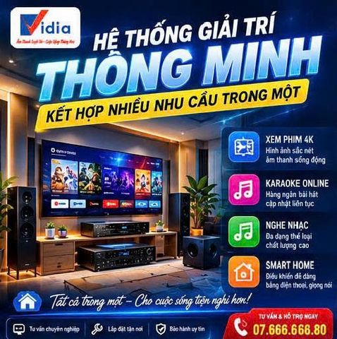 Hệ Thống Giải Trí Thông Minh Kết Hợp Nhiều Nhu Cầu Trong Một