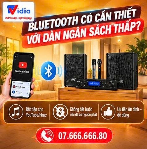 Bluetooth Có Cần Thiết Với Dàn Ngân Sách Thấp?