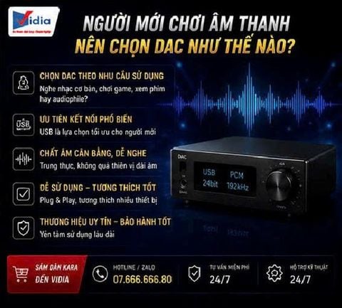 Người Mới Chơi Âm Thanh Nên Chọn DAC Như Thế Nào?