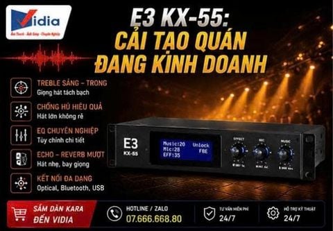 E3 KX-55: Cải Tạo Quán Đang Kinh Doanh Mà Không Muốn Đóng Cửa Cả Tuần Để Đục Trần?