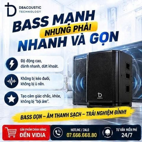 Bass Mạnh Nhưng Phải Nhanh Và Gọn