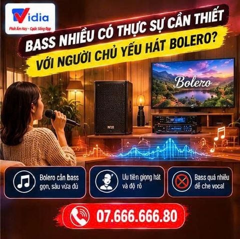 Bass Nhiều Có Thực Sự Cần Thiết Với Người Chủ Yếu Hát Bolero?