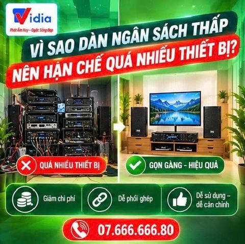 Vì Sao Dàn Ngân Sách Thấp Nên Hạn Chế Quá Nhiều Thiết Bị?