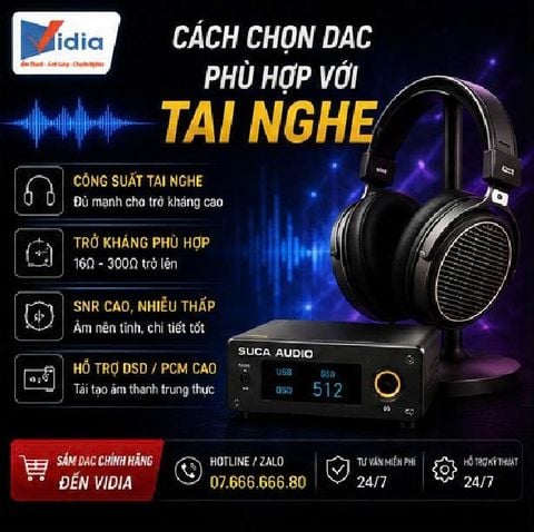 Cách Chọn DAC Phù Hợp Với Tai Nghe
