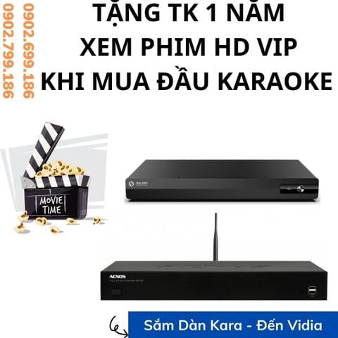 Mua Đầu Karaoke Android Tại Vidia – Nhận Ngay Tài Khoản Xem Phim HD VIP 1 Năm!