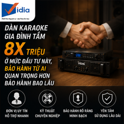 Dàn Karaoke Gia Đình Tầm 8X Triệu Ở Mức Đầu Tư Này, Bảo Hành Từ Ai Quan Trọng Hơn Bảo Hành Bao Lâu