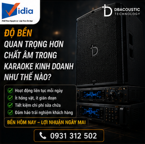 Độ Bền Quan Trọng Hơn Chất Âm Trong Karaoke Kinh Doanh Như Thế Nào?