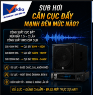 Sub Hơi Cần Cục Đẩy Mạnh Đến Mức Nào?