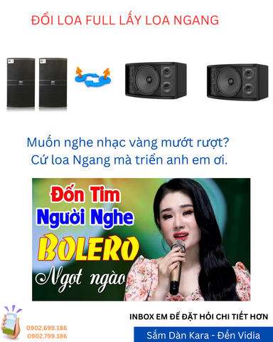 Nghe nhạc vàng, Bolero trên loa ngang:  Tại sao loa Full không bao giờ  có được độ 'mùi' tương tự?