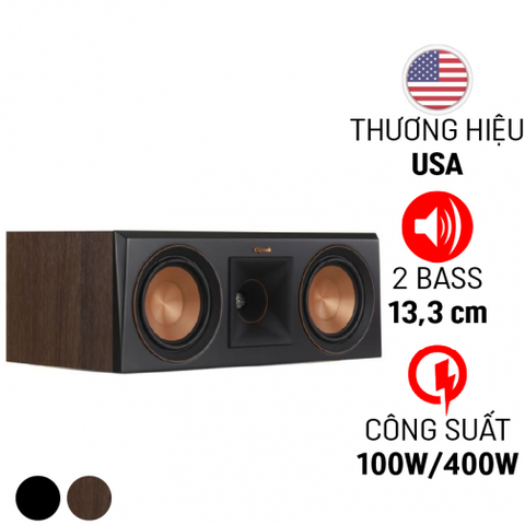 Đánh Giá Klipsch RP-500C II — Loa Center Nhỏ Gọn Nhất Dòng RP: Thoại Rõ Tractrix Horn Cho Phòng Nhỏ Và TV Nhỏ