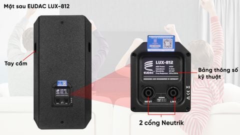 EUDAC LUX-812I — Loa 12 Inch 400W RMS, SPL 132dB: Bước Nâng Cấp Đáng Giá Cho Dàn Karaoke Muốn Chơi Thật Sự Nghiêm Túc