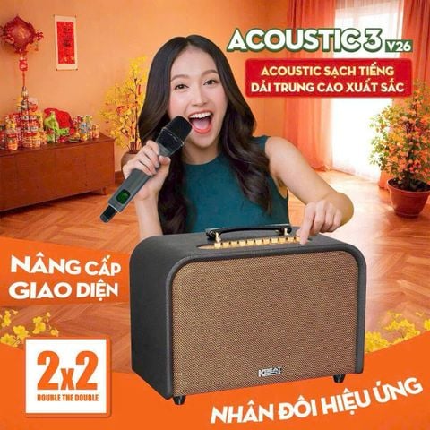 SO SÁNH ACNOS ACOUSTIC 3 V26 VS. ACOUSTIC 3: CÓ ĐÁNG ĐỂ 