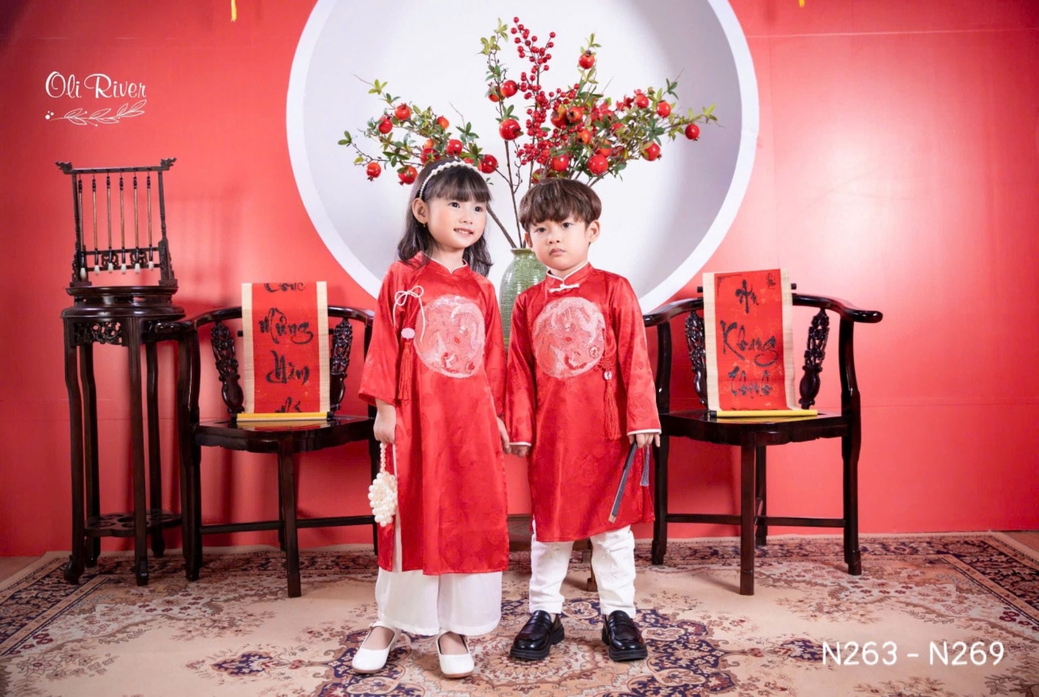 Áo dài trẻ em