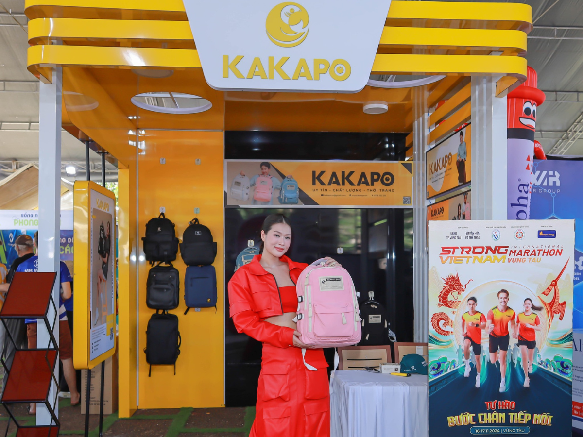 KAKAPO đồng hành cùng GIẢI CHẠY STRONG VIETNAM INTERNATIONAL MARATHON VUNG TAU – Khi balo không chỉ là vật dụng, mà là người bạn đường dài