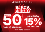 BLACK FRIDAY 2025: SIÊU SALE KHỦNG TẠI SONG HONG SPORTS+