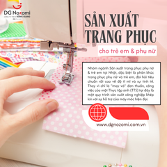 CÔNG VIỆC SẢN XUẤT TRANG PHỤC PHỤ NỮ & TRẺ EM TẠI NHẬT BẢN NĂM 2026