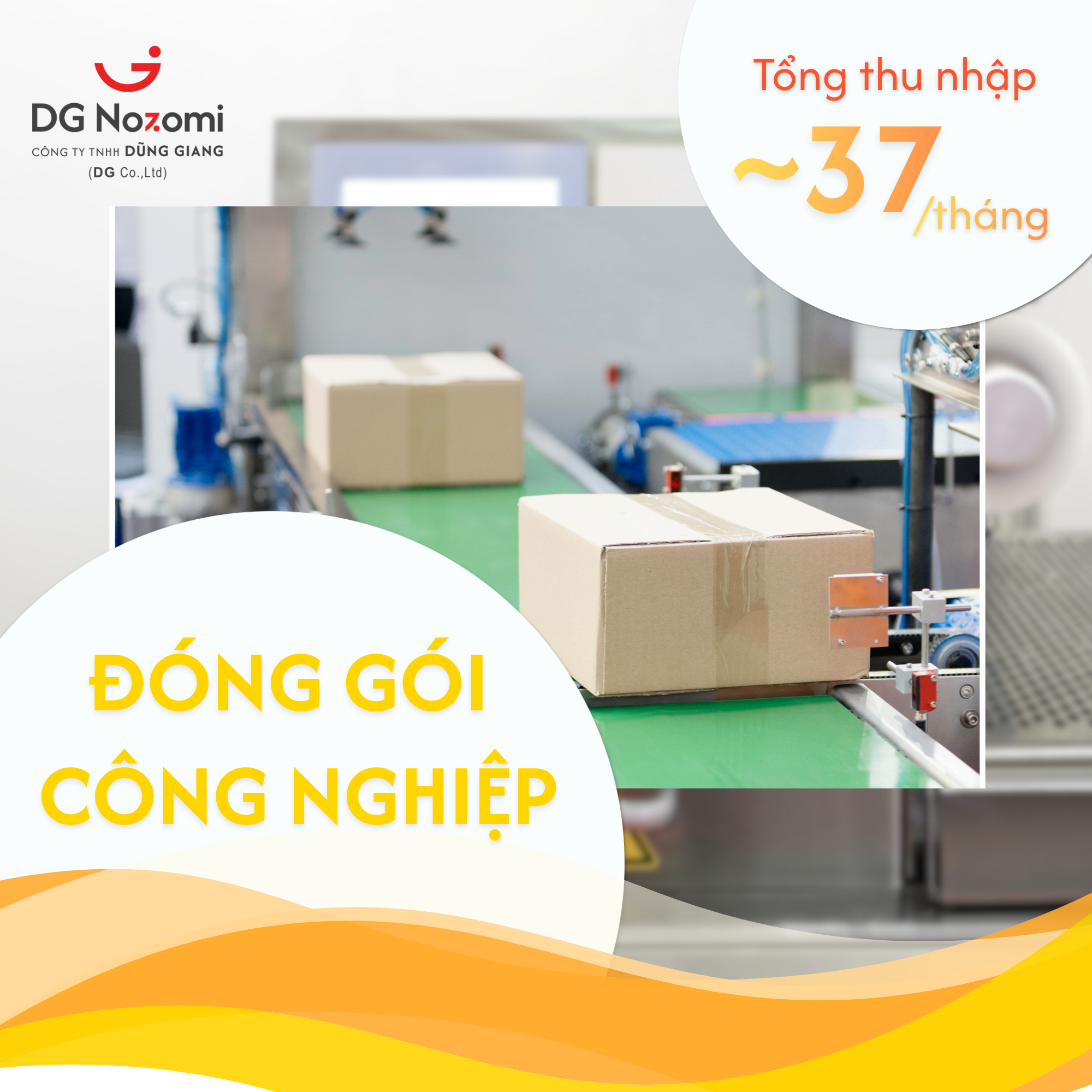 CÔNG VIỆC ĐÓNG GÓI CÔNG NGHIỆP TẠI NHẬT BẢN