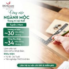 TUYỂN DỤNG ĐƠN HÀNG MỘC - TRANG TRÍ NỘI THẤT LÀM VIỆC TẠI GIFU NHẬT BẢN