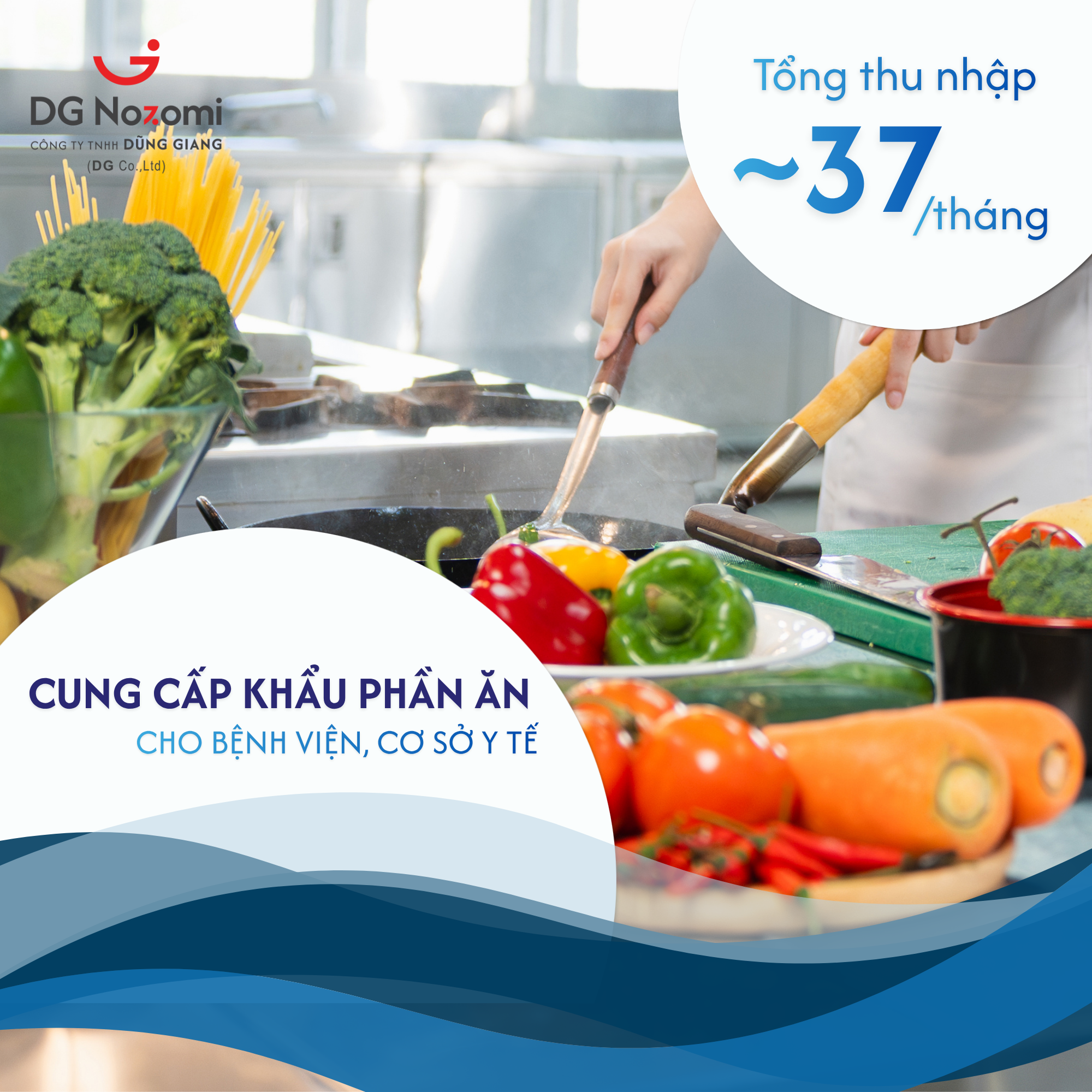 TUYỂN DỤNG CÔNG VIỆC CUNG CẤP KHẨU PHẦN ĂN CHO BỆNH VIỆN, CƠ SỞ Y TẾ
