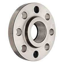 Flange threaded
