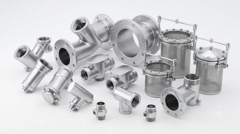 Lọc rác inox là gì? Cấu tạo, phân loại, ứng dụng và cách chọn phù hợp