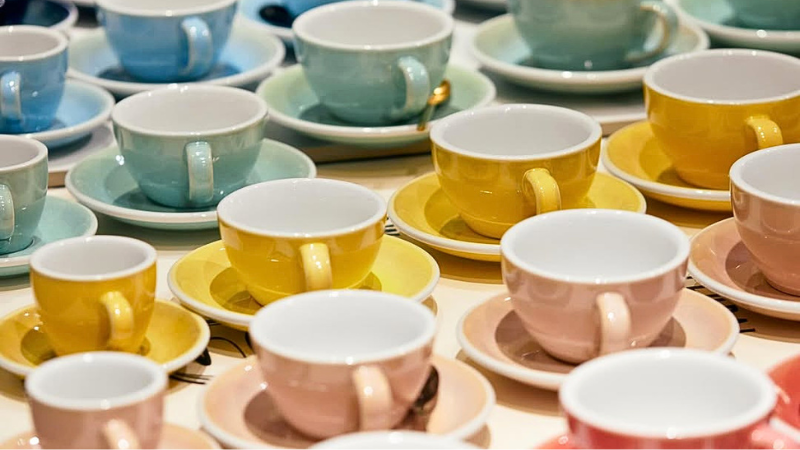 Kinh Nghiệm Chọn Ly Sứ Cho Quán Cà Phê Mới Mở