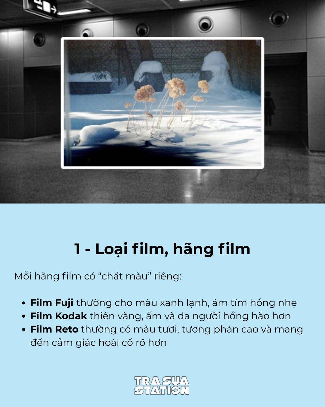 yếu tố làm đổi màu film, màu  film thay đổi do đâu