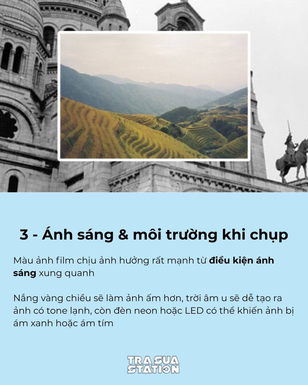 yếu tố làm đổi màu film, màu  film thay đổi do đâu