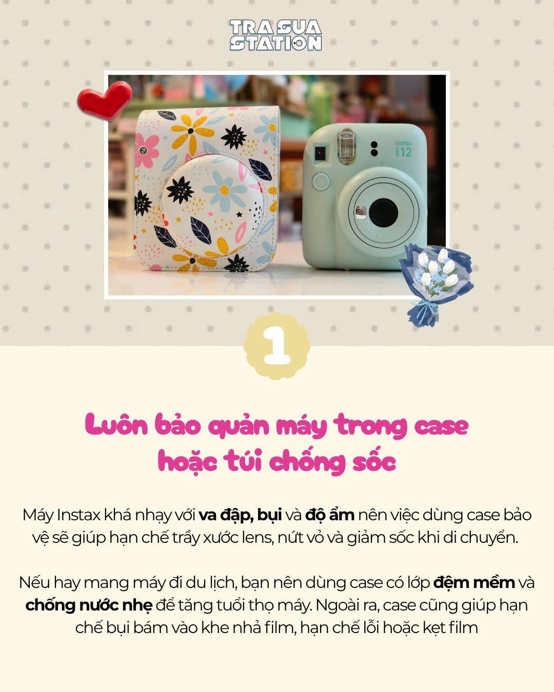 TIPS BẢO QUẢN MÁY INSTAX - MÁY FILM