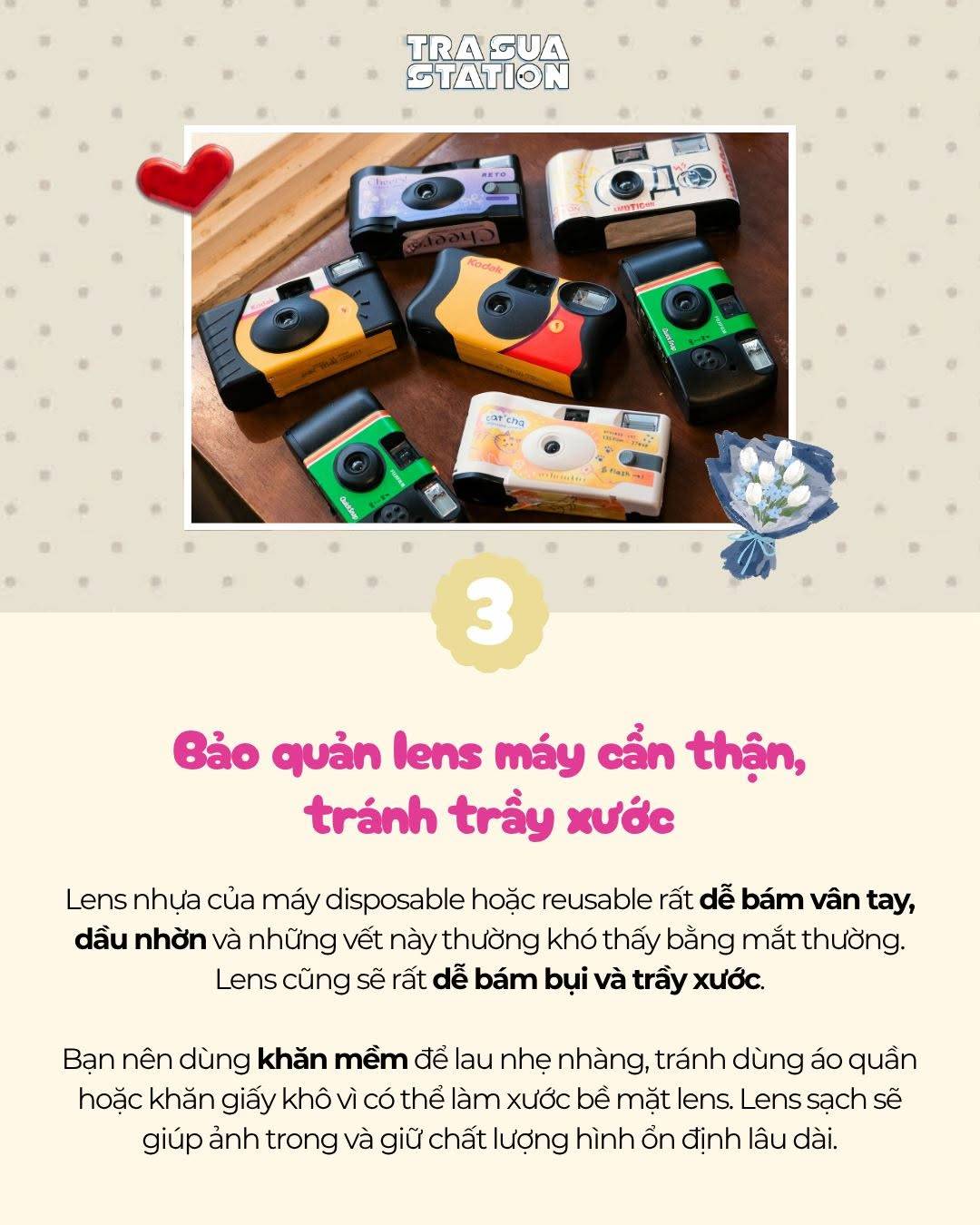 TIPS BẢO QUẢN MÁY INSTAX - MÁY FILM