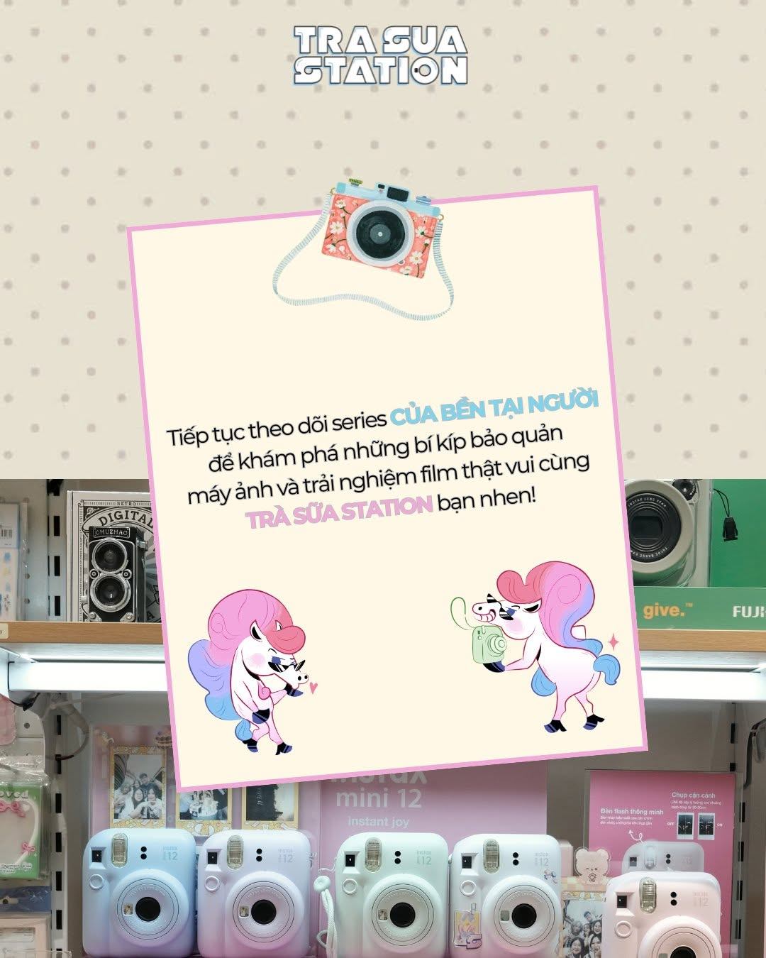 TIPS BẢO QUẢN MÁY INSTAX - MÁY FILM