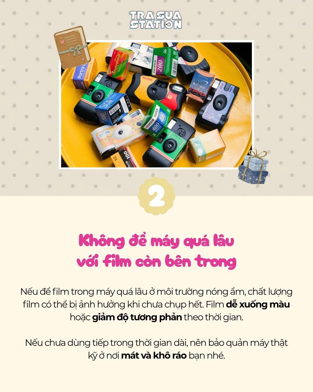 TIPS BẢO QUẢN MÁY INSTAX - MÁY FILM