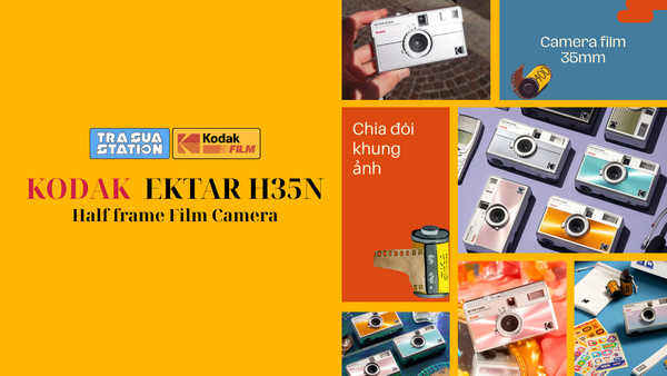 H35N, máy ảnh film, máy ảnh film chụp half frame, Half frame camera, H35