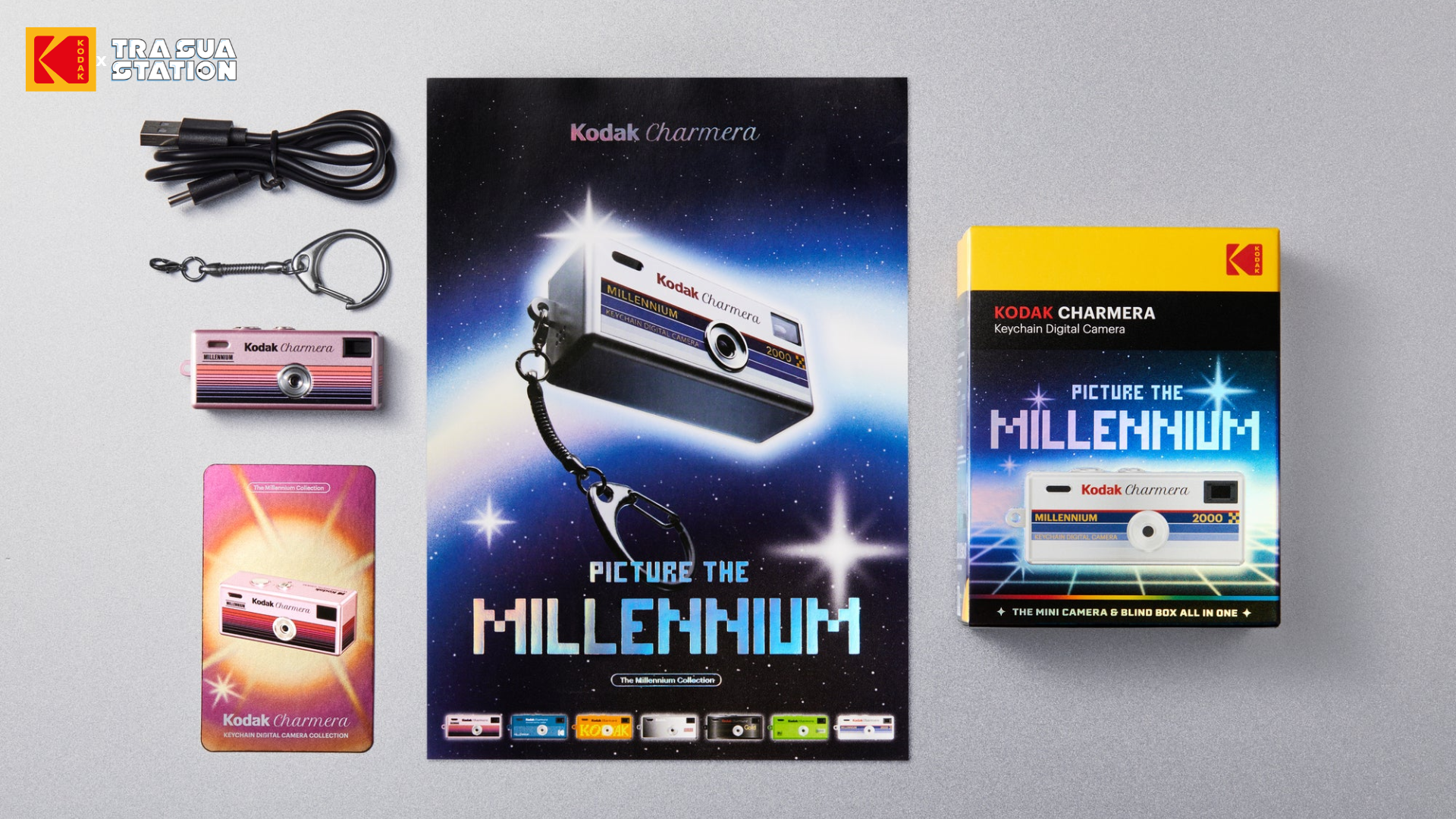 Kodak Charmera, Charmera Millenium, Kodak Charm, keychain camera