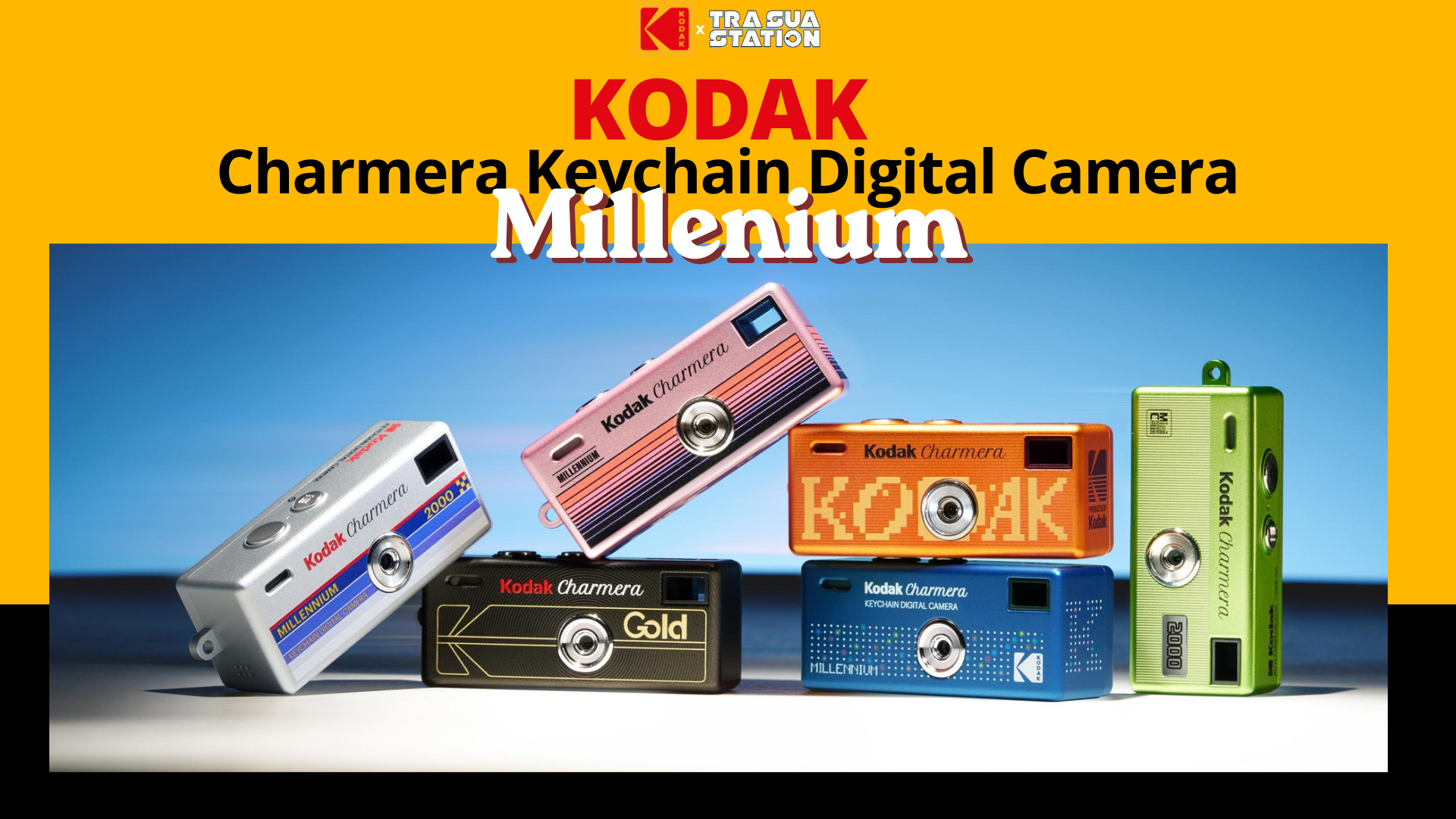 Kodak Charmera, Charmera Millenium, Kodak Charm, keychain camera