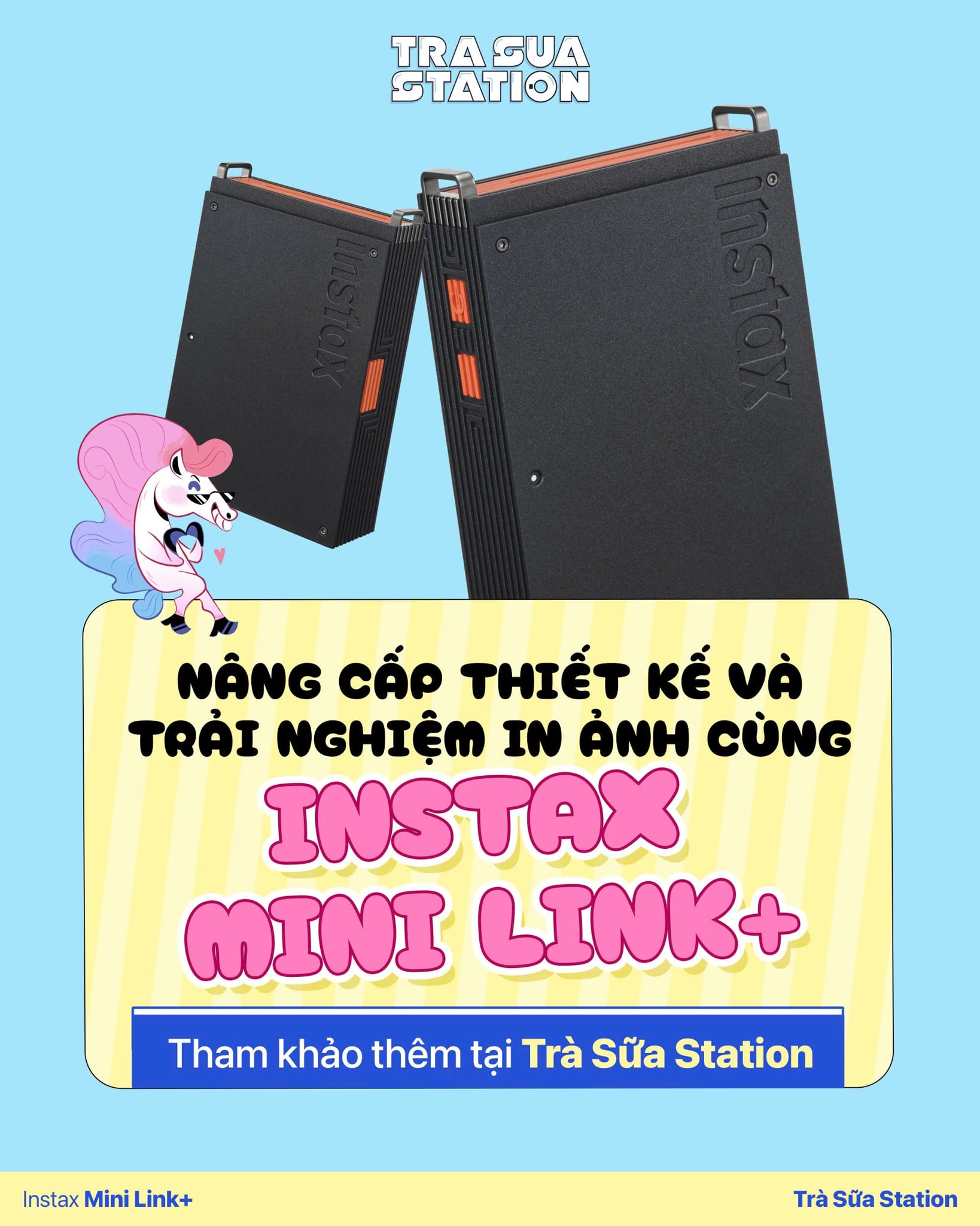 instax link+ chính hãng, máy in ảnh từ điện thoại fujifilm, Fujifilm, Instax, Mini Link, máy in ảnh instax mini link plus