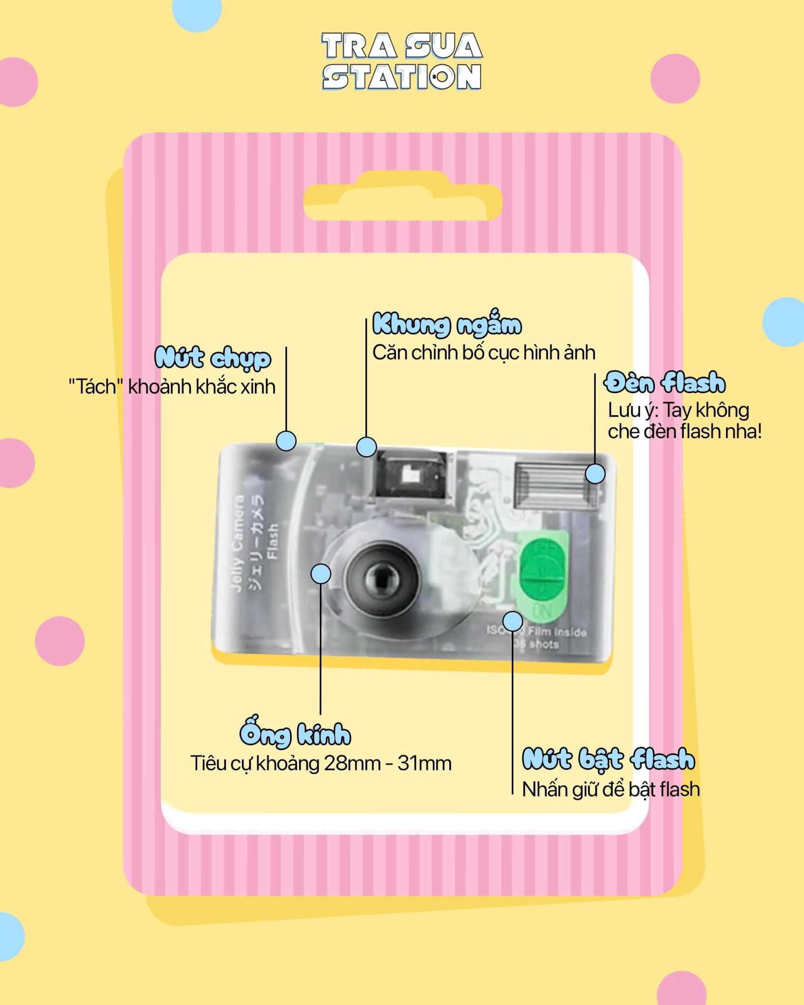 Máy ảnh film 35mm, máy ảnh dùng nhiều lần, Fujfilm Jelly camera