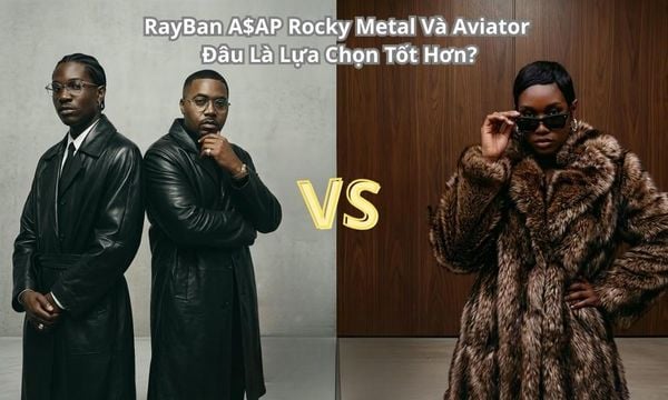 So Sánh RayBan A$AP Rocky Metal Và Aviator – Đâu Là Lựa Chọn Tốt Hơn?