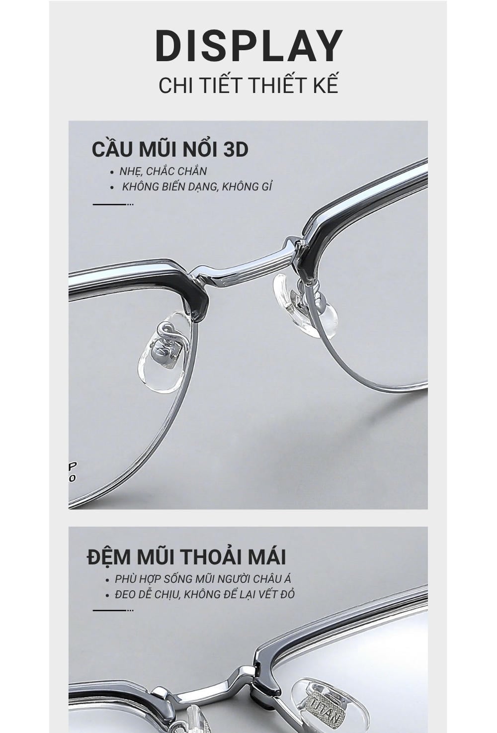 Kính Râm Cận Clip On Snap 7799