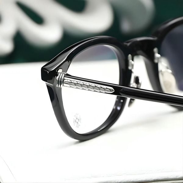 Gọng Kính Chrome Hearts Just In - A - Bạc Silver 925