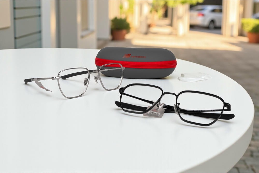 New Balance NBN07082X Gọng Kính Đa Giác Titanium - Tem Chính Hãng 101