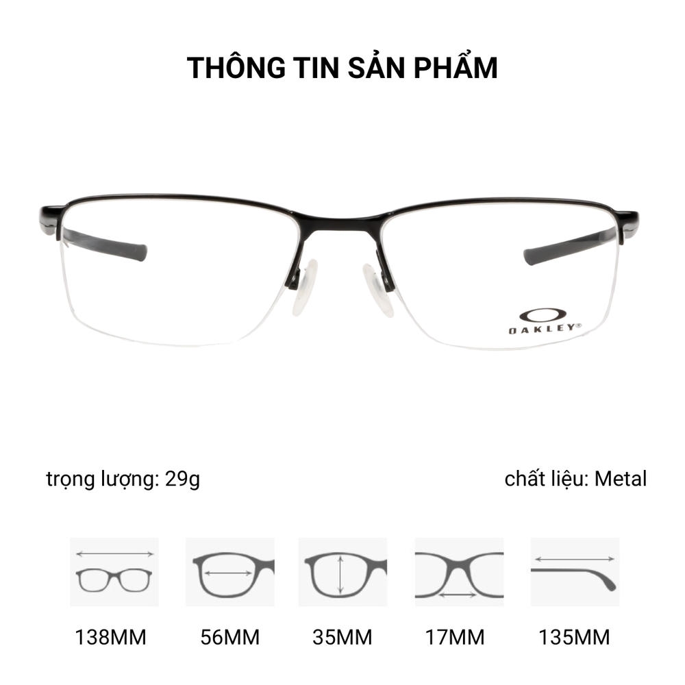 Oakley 0OX8167 Volt Drop Gọng Kính Thể Thao – Tem Chính Hãng Luxottica