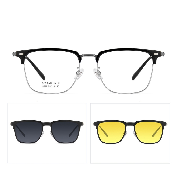 Kính Râm Cận Clip On Snap 7799