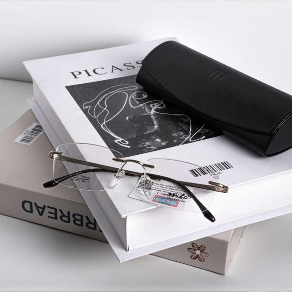 Mito MT8013 Pure Titanium Kính Không Gọng