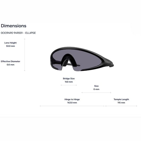 Kính Mát Oakley Ellipse 0OO9490 – Tem Chính Hãng Luxottica